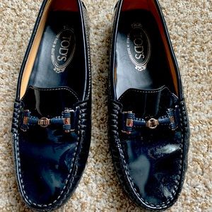 Tod’s Gommino Driving Moc Dark Navy Size 7